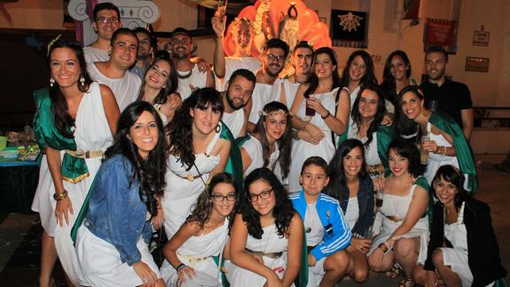 Grupo ganador de Los Bartolos el año pasado