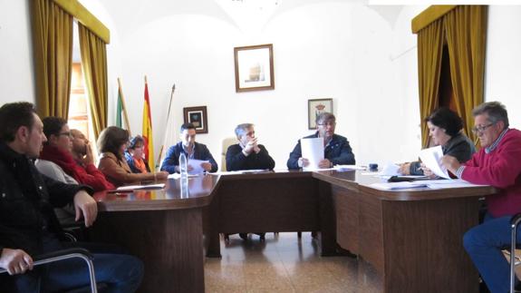 Pleno del pasado mes de abril