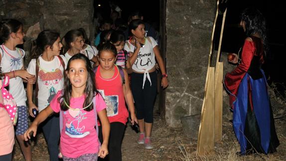 Ruta infantil de hace dos años