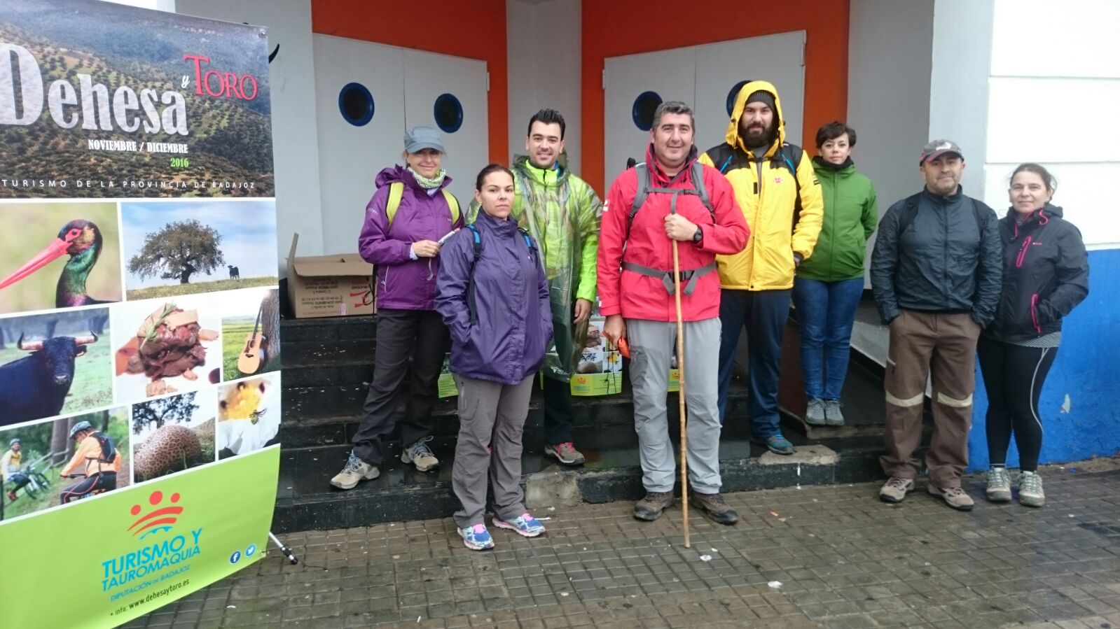 Participantes en la actividadRuta Musical por la Dehesa