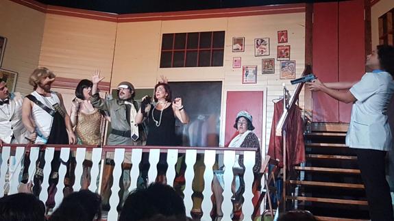 Una escena de la representación