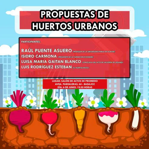 Reunión sobre la propuesta de huertos urbanos