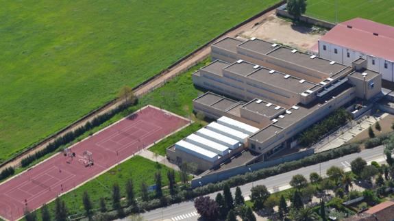 Vista aérea del IES 'Campos de San Roque'