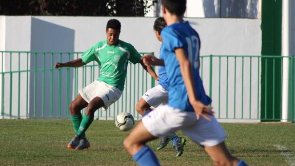 Toni, autor del segundo gol del encuentro