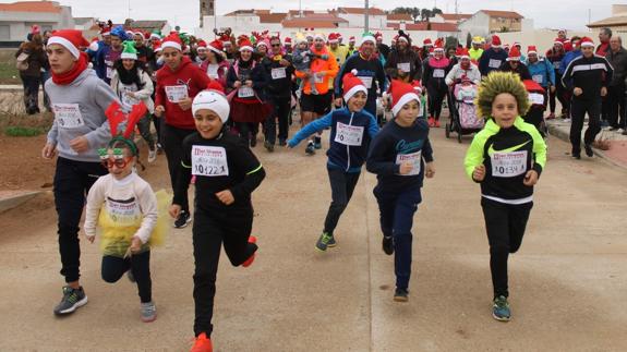 Salida de la II San Silvestre valverdeña