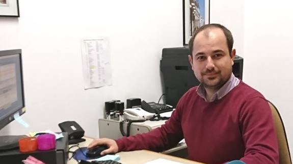 Javier Torres, encargado de la estadística del Ayuntamiento
