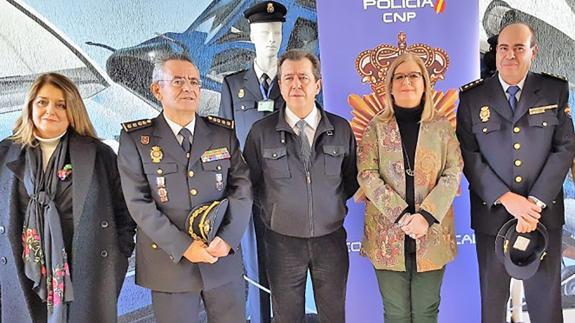 Acto de presentación del nuevo comisario de Linares