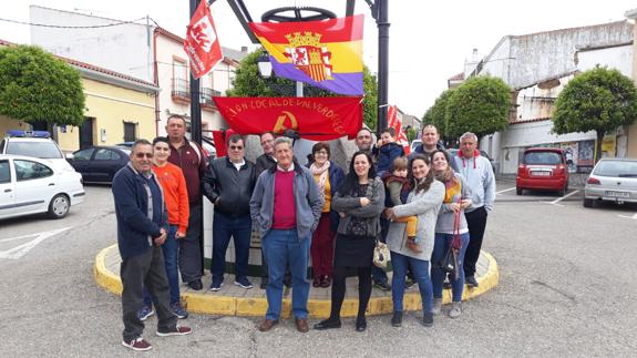 Celebración del primero de mayo en Valverde