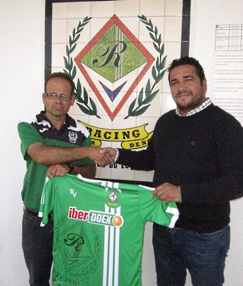 Pedro Moreno, presidente con el nuevo entrenador
