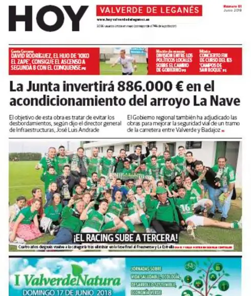 Hoy se ha publicado la edición 81 de HOY Valverde de Leganés