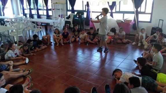 Actividades en el campamento de verano