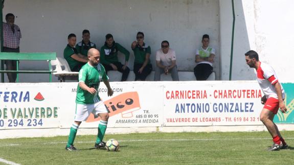 Antonio Campo, autor del gol de los valverdeños