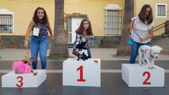 Los tres primeros clasificados