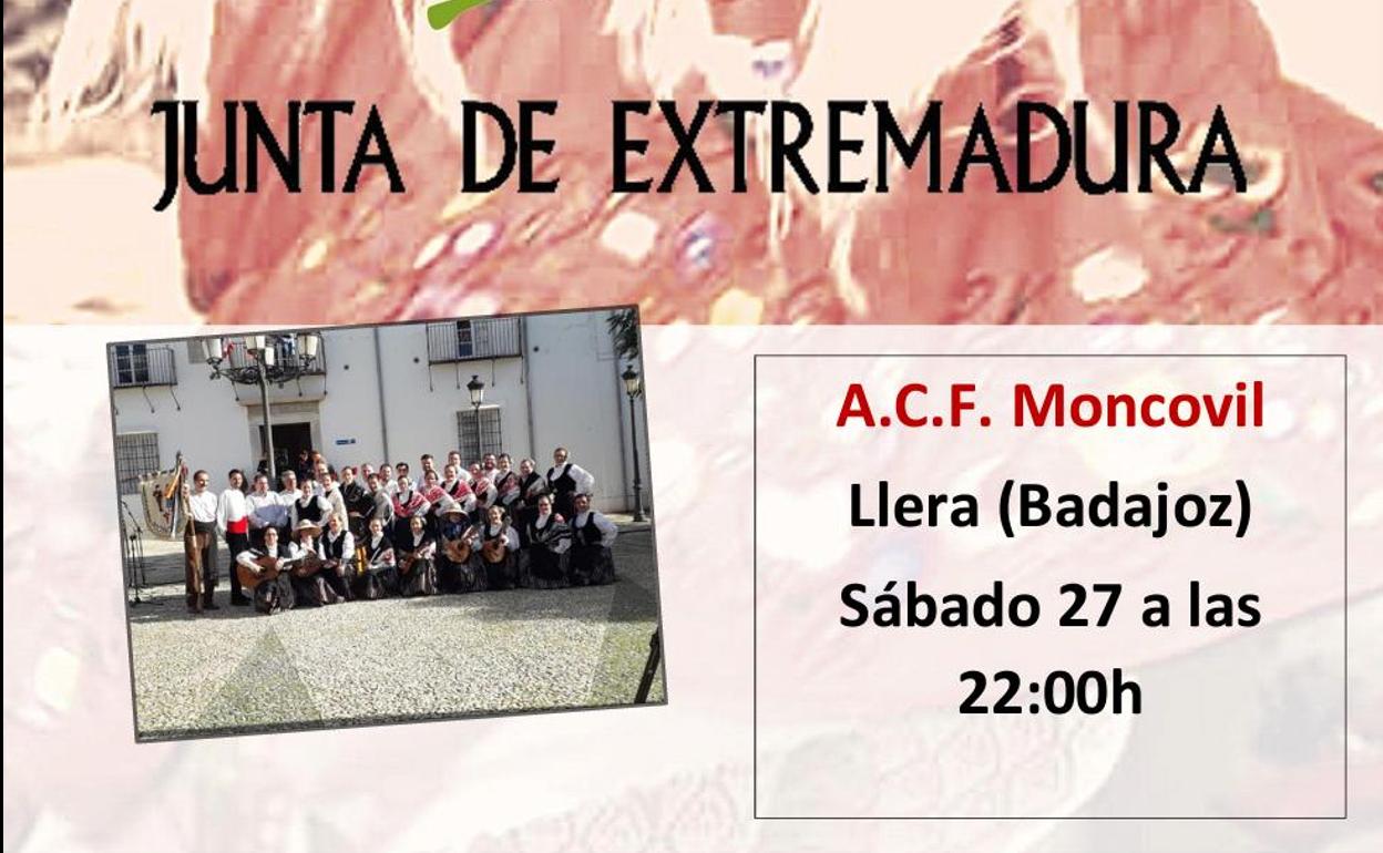 El grupo Moncovil actúa este sábado en la localidad de Llera