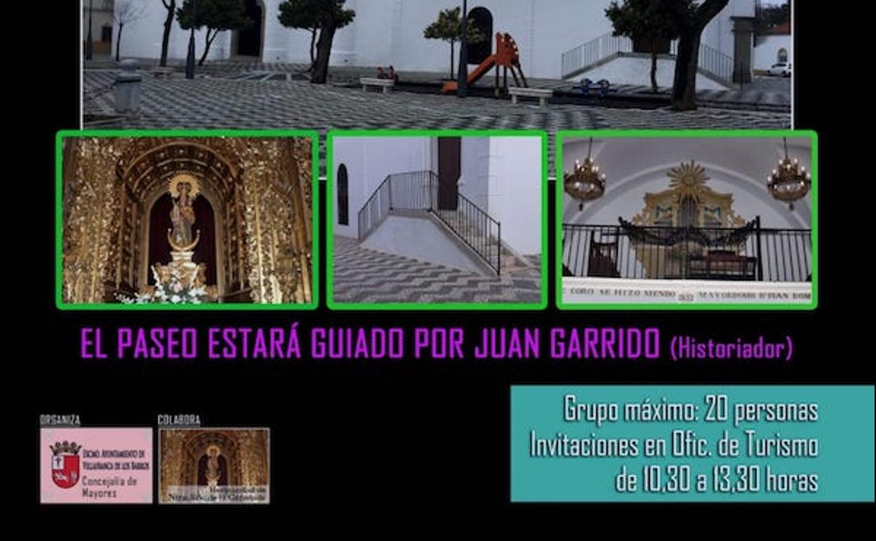 La concejalía de Mayores ha presentado la actividad «Paseo por el santuario de la Coronada»