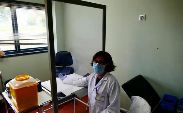 Pantallas protectoras para las extracciones de sangre