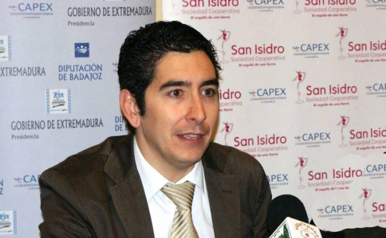 El actual presidente del CAPEX, Jesús Nieto 