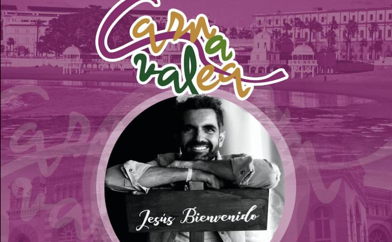 Jesús Bienvenido, uno de los autores más afamados del Carnaval de Cádiz, visitará Villafranca el 25 de octubre