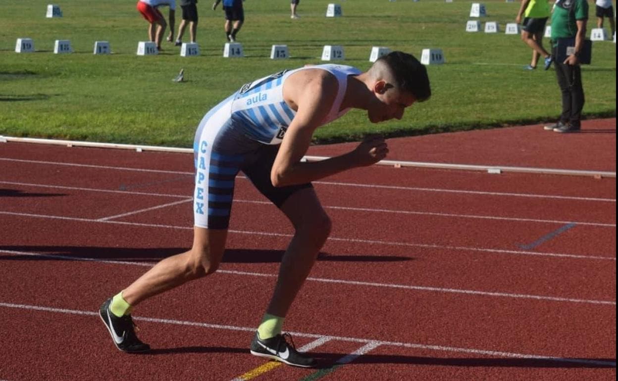 David Barroso, campeón de España de 800 sub 20