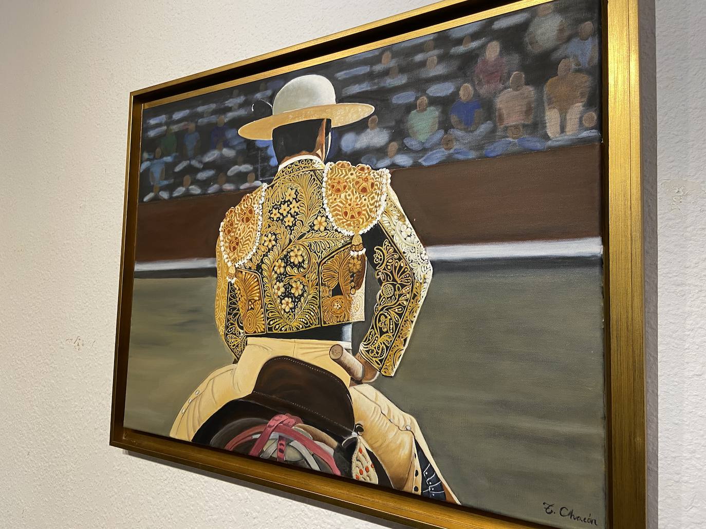 Fotos: Exposición taurina "Tarde de Gloria" de Toña Chachón