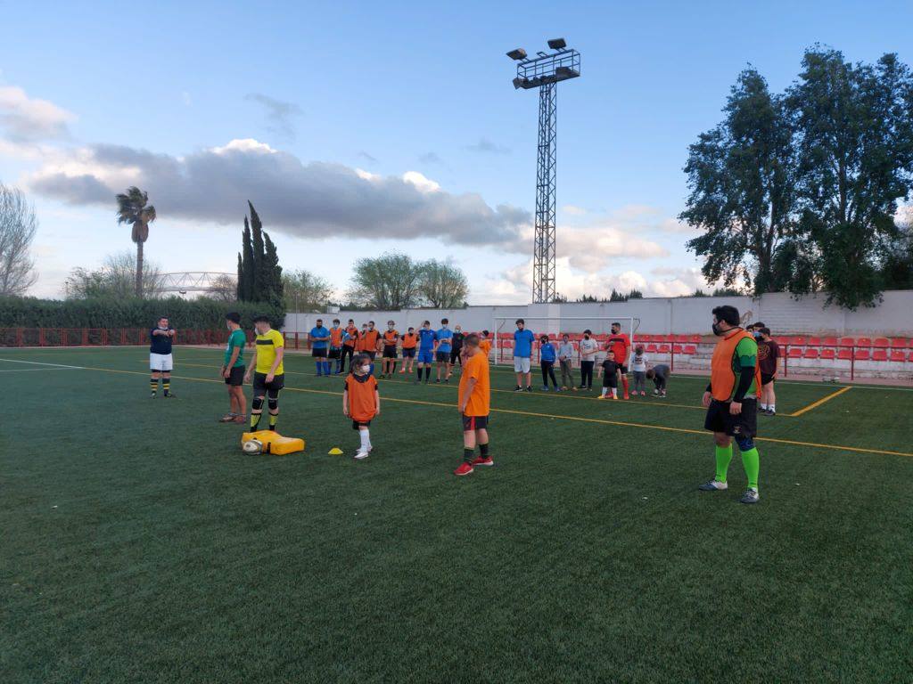 Fotos: Nueva Escuela Deportiva de Rugby en Villafranca de los Barros