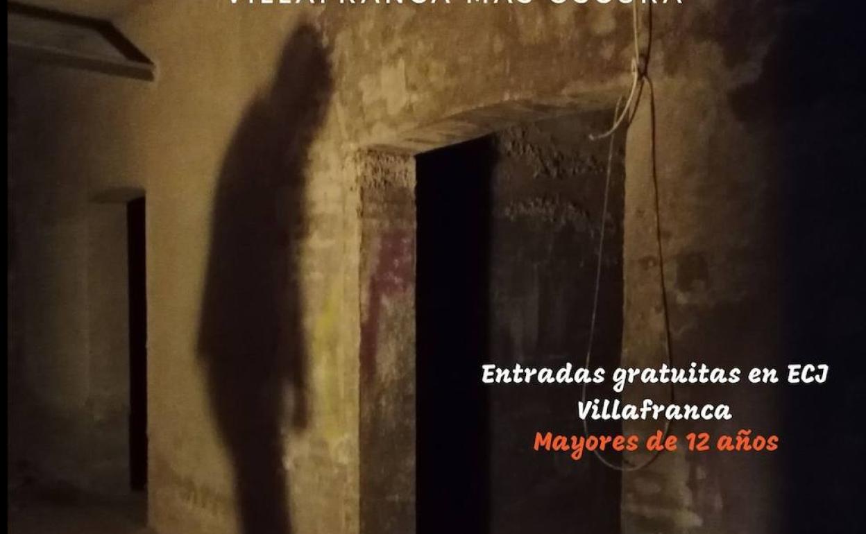 El ECJ propone para el 29 de octubre una ruta guiada de Terror por Villafranca para mayores de 12 años