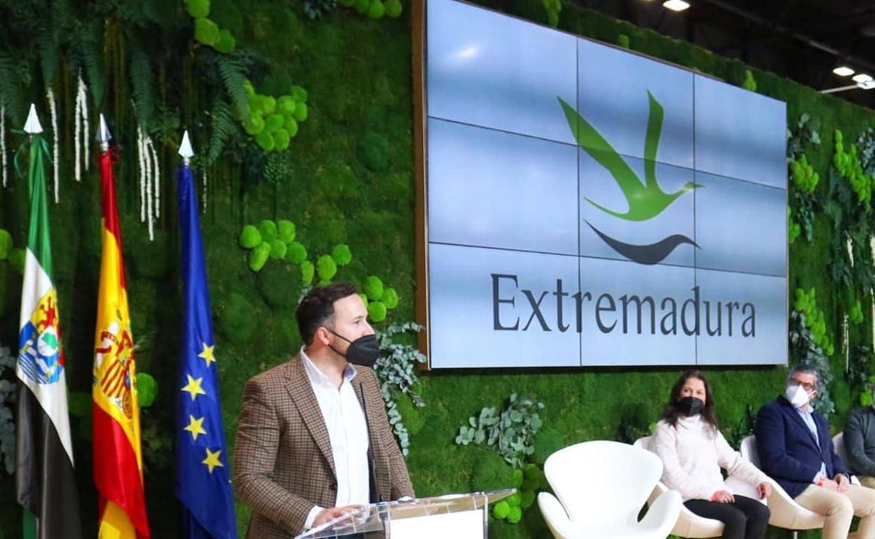 José Manuel Blanco en la presentación de la app 