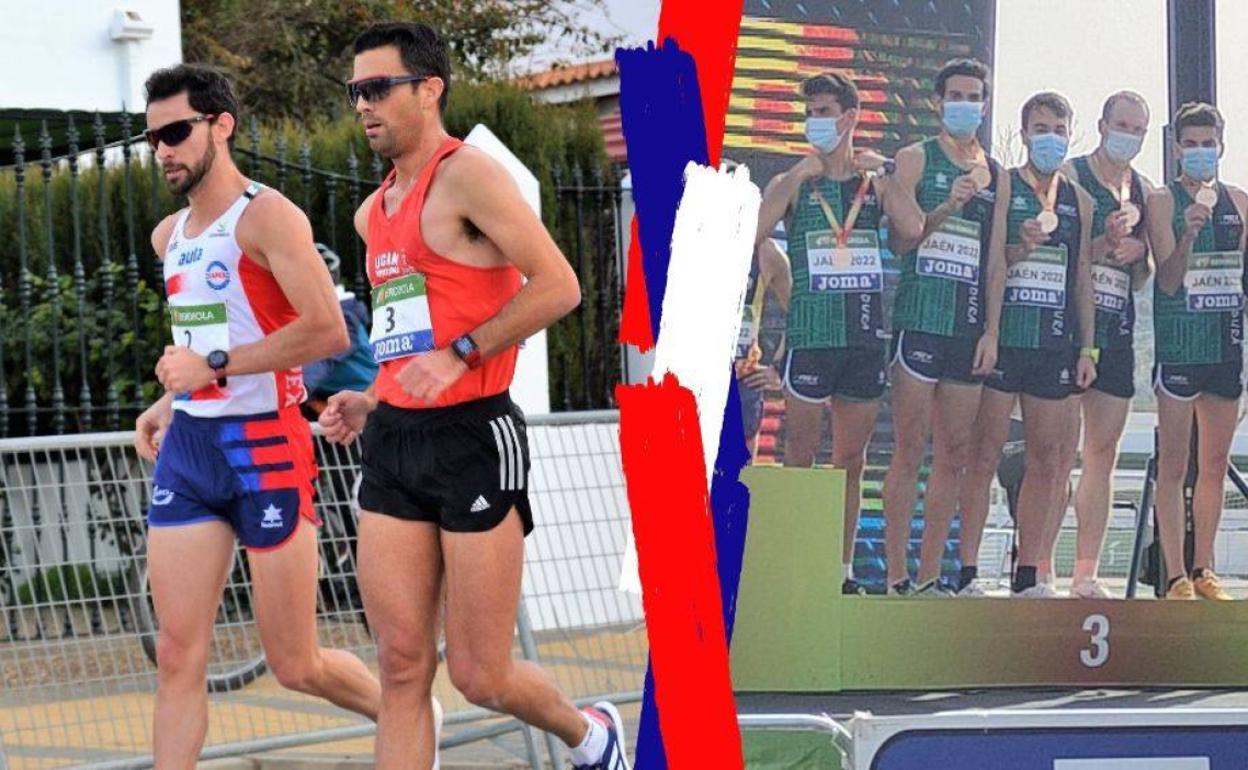 Álvaro Martín, subcampeón de España en 35 km marcha