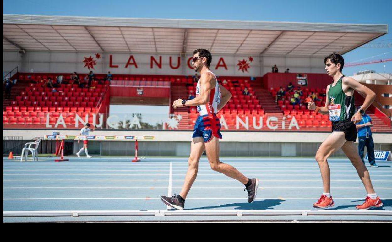 Álvaro Martín Uriol, del CAPEX, oro en el 10.000 marcha del Campeonato Iberoamericano