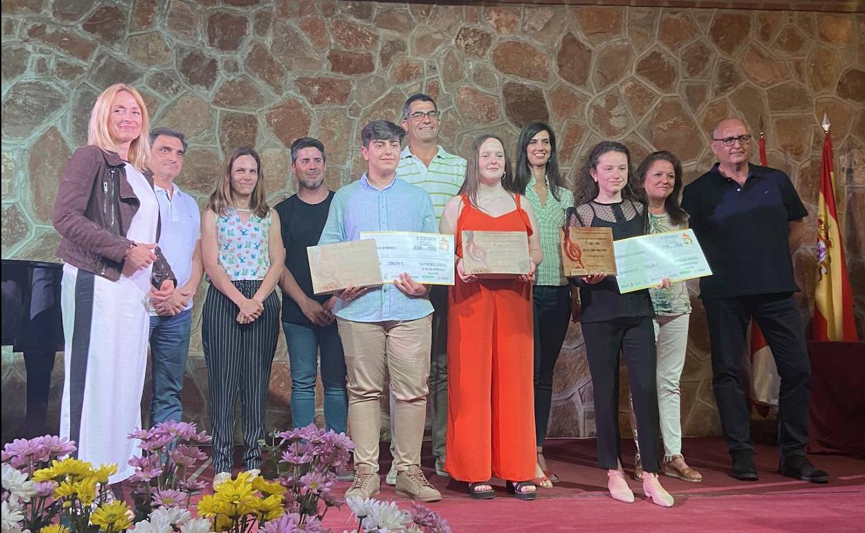 Álvaro Almagro (guitarra clásica) e Ismael Rayo (trompeta), ganadores del II Certamen de Intérpretes infantil/juvenil 'Juan de la Peña'