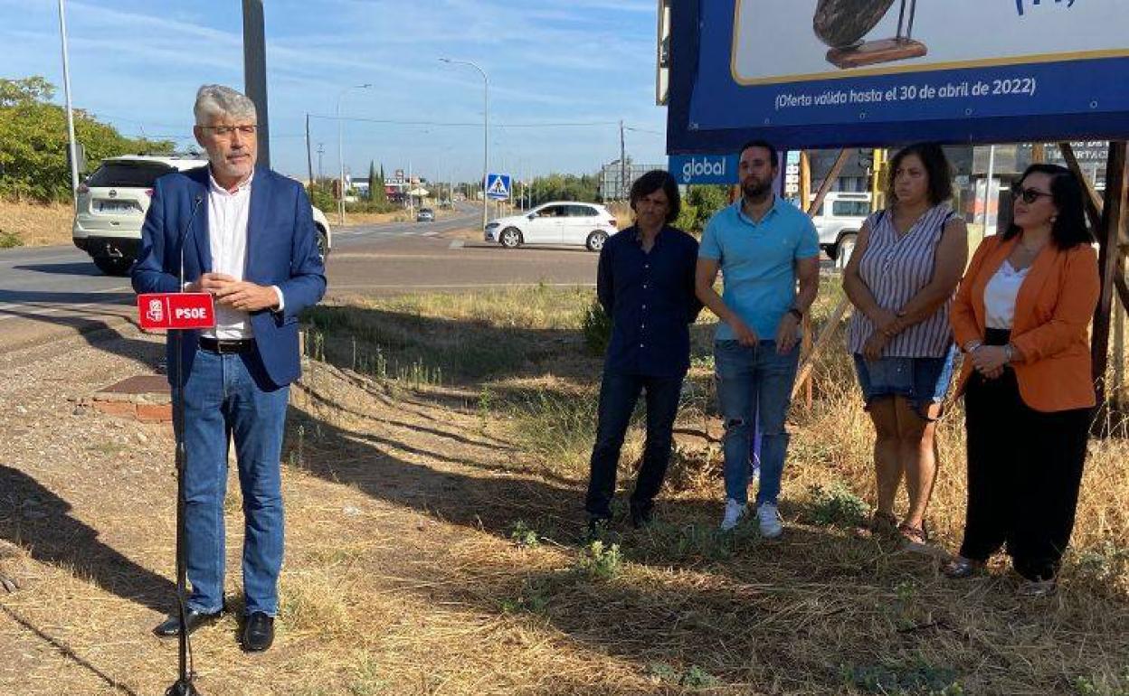 En uno de los puntos de la N630 donde se llevará a cabo la mejora 
