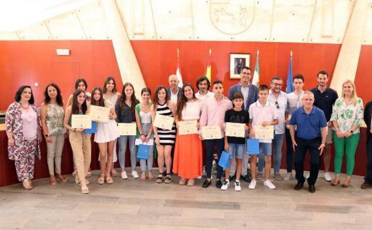 Premiados en la segunda edición de los galardones a la excelencia educativa.