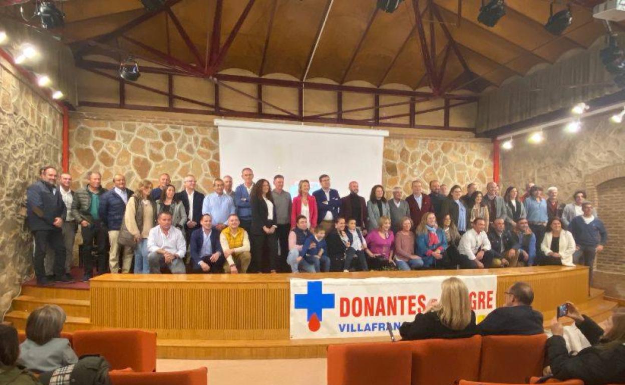 Donantes de sangre celebran su día con la gala de entrega de distinciones en la Casa de Cultura