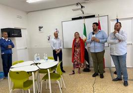 En un momento de la inauguración de 'Melemprende'