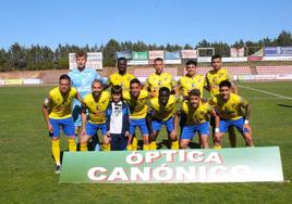 La SP Villafranca en su último partido frente al Moralo (2-2)