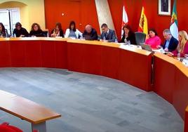 Foto de archivo. Pleno de la anterior corporación municipal. Pleno presupuestos 2023.