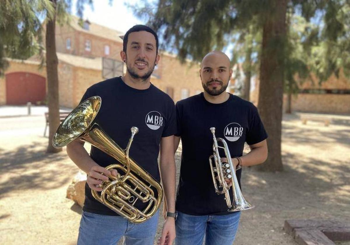Dos jóvenes músicos villafranqueses en la European Brass Band Championship