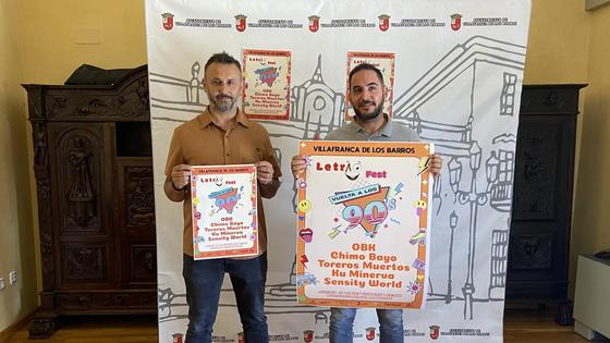 El 'Letrao Fest' llega a Villafranca con temas de los 90