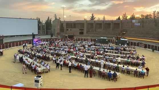La cena del mayor reunirá esta noche a 650 personas