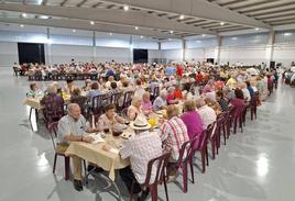 Cena del Mayor en EFEVI.