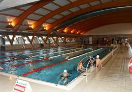 Piscina climatizada de Villafranca de los Barros.