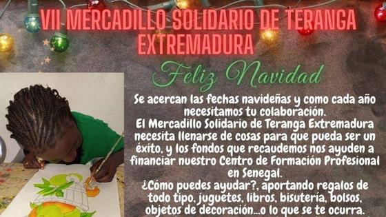 'Teranga Extremadura' prepara ya su mercadillo solidario de Navidad
