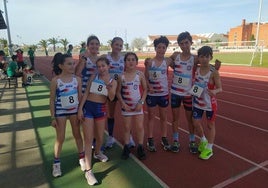 El equipo de Track'athlon del CAPEX.