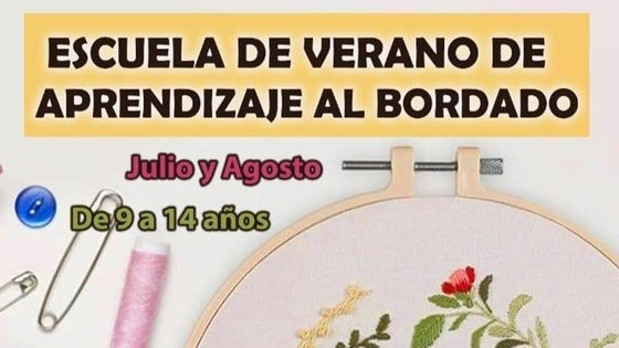 Las 'Últimas bordadoras' vuelven a poner en marcha la escuela de verano de 'Aprendizaje al bordado'