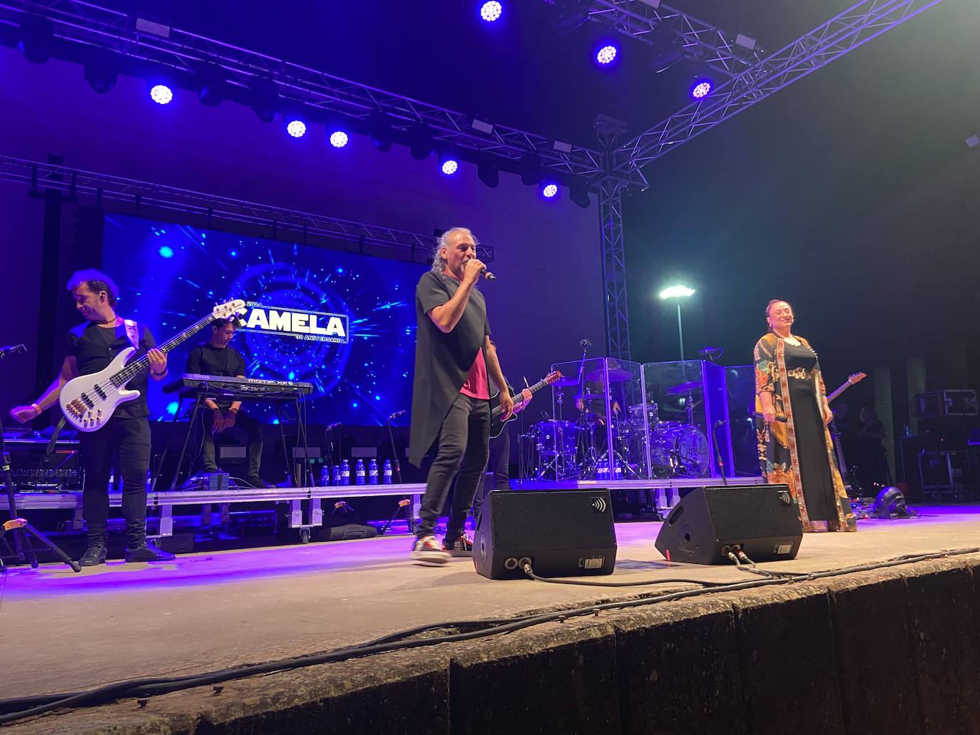 Camela arrasa en Villafranca
