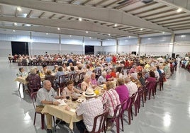 Foto archivo Cena del Mayor 2023 en el Efevi.