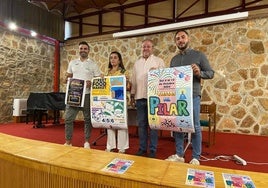 De izquierda a derecha, Javier Diestre, Toni García, Manuel López, y Javier Pardo.