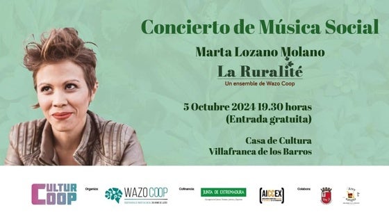Concierto de música social este sábado en Villafranca