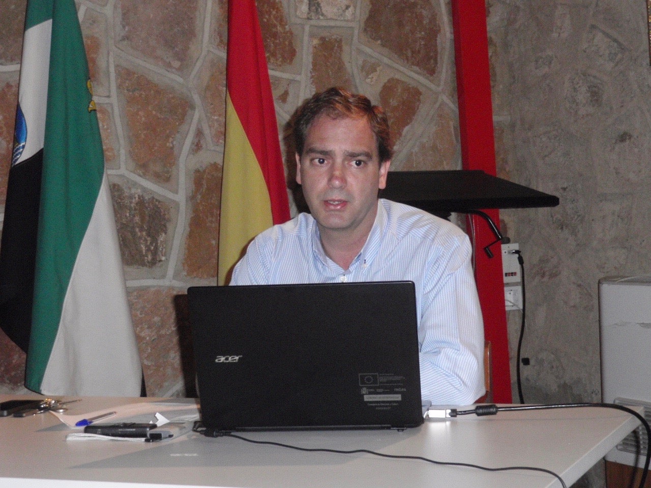 Lorenzo García Mateos, concejal delegado de Parques y Jardines.