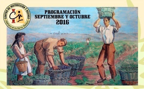 Imagen con que se anuncia la programación del CIR para los próximos meses de septiembre y octubre.